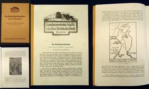 Platz Die Gellertstadt Hainichen u. die Striegistäler Heft 5-8, Bd. XXIV 1935 js