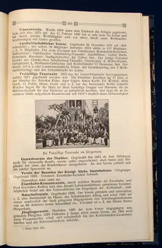 Glasewald Chronik der Stadt Gößnitz 1910 Ortskunde 92 Abb. 3 Stadtpläne js