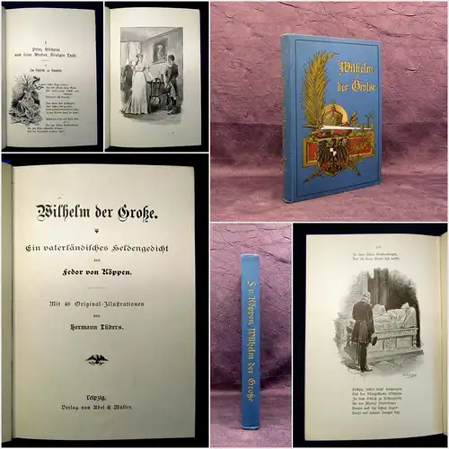 Köppen Wilhelm der Große o.J. um 1897 Geschichte Gedichte