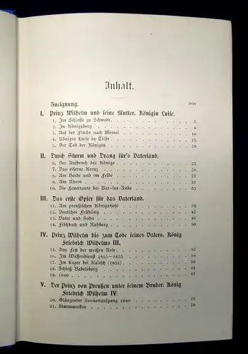 Köppen Wilhelm der Große o.J. um 1897 Geschichte Gedichte