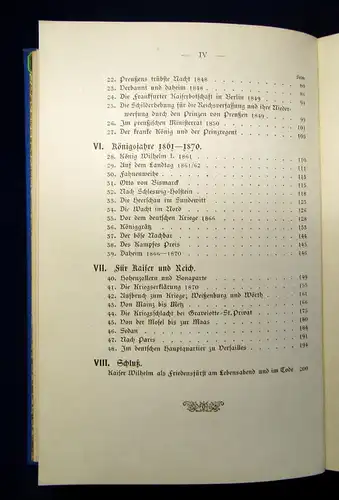 Köppen Wilhelm der Große o.J. um 1897 Geschichte Gedichte