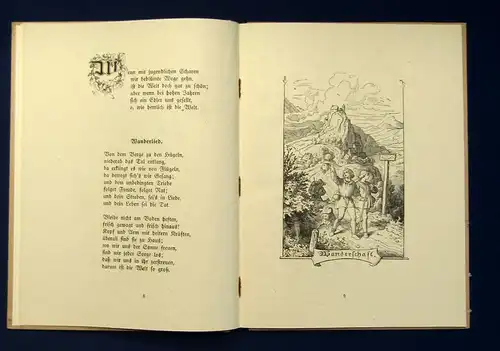 2 Bücher ill. von Ludwig Richter um 1910 Liebe u. Leben,m Im Maien Volkslieder j