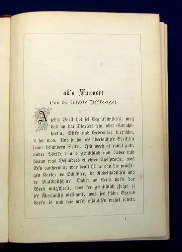 Allerlee aus dar Äberlaußitz 1882 Belletristik Klassiker Gedichte Romane mb