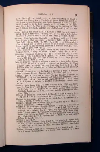 Kraut Grundriß zu Vorlesungen über das Deutsche Privatrecht 1886 Handelsrecht js