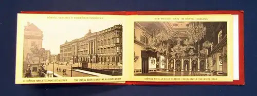 Berlin Leporello um 1890 Gesamtlänge 3,70 m 9,5 x 15 cm Lithographie js