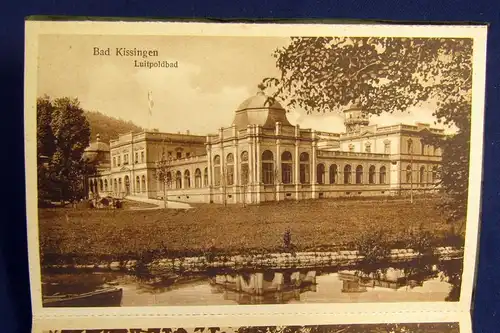 20 schöne Original Ansichtskarten von Bad Kissingen um 1930 Ortskunde js