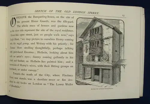 Hake Ye Historical Sketch of ye olde London Streete Wherein Gravynges o.J. js