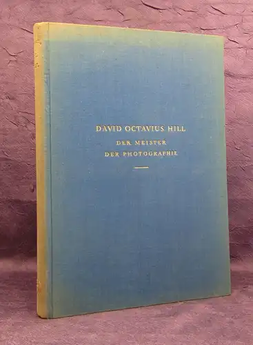 Schwarz David Octavius Hill Der Meister der Photographie um 1900 Insel-Verlag js