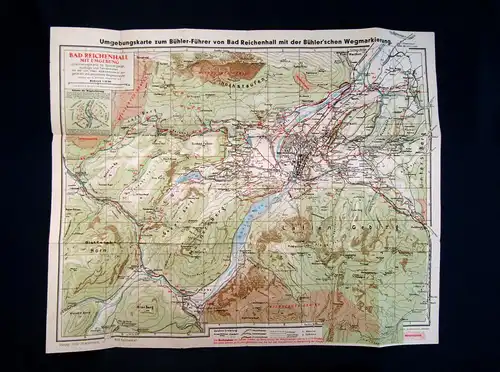 Wiedemann Kleiner Reichenhaller Führer um 1950 Ortskunde Bad Reichenhall mb