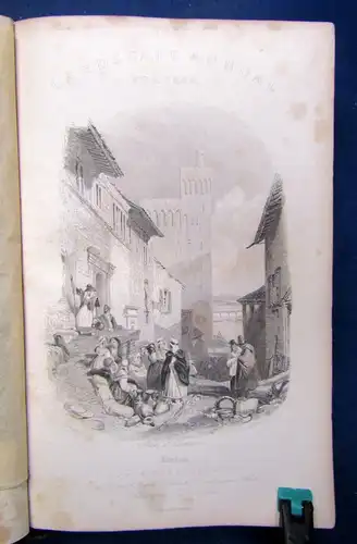 Roscoe The Tourist in France um 1838 Landeskunde Ortskunde Reise Frankreich sf
