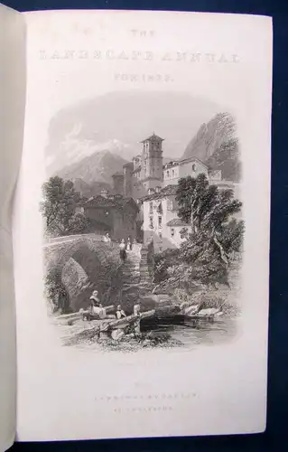 Roscoe The Tourist in Italy 1833 Landeskunde Ortskunde Reise Italien sf