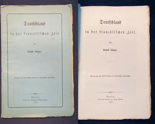 Alfinger Deutschland in der französischen Zeit 1870 Geschichte Politik Wissen js