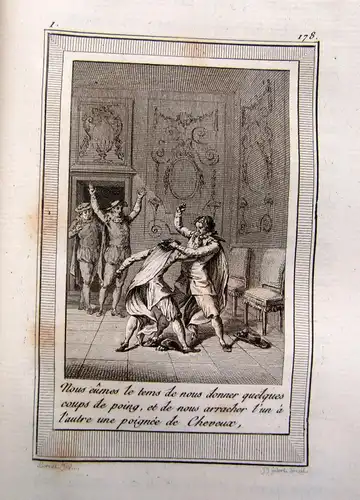 Alain-René Le Sage Histoire de Gil Blas de Santillane 4 Bde 1795 Roman EA sf