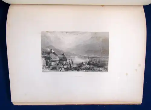 Turner Landscape - Historical. Illustrations of Scotland 2 Bde o.J. England sf