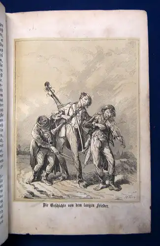Stefens Karl Volks-Kalender für 1847 illustriert Kalendarium Geschichte js