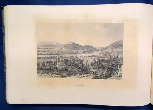 Meyers Universum Sehenswerthesten und Merkwürdigkeiten 6.Bd Stahlstich 1839 js