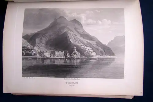 Osenbrüggen Die Urschweiz Classischer Boden d. Tellsage 1878 Schiller js