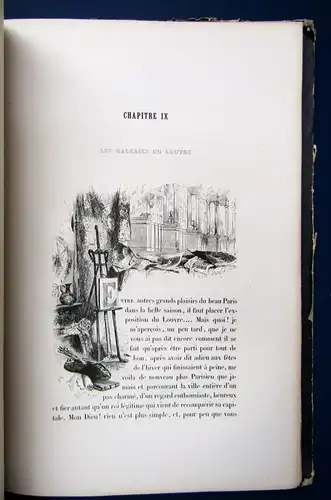 M. Jules Janin L `Ete` a Paris 1843 Sommer in Paris 18 Stahlstiche v. Lami js