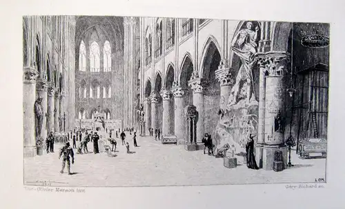 Hugo Notre - Dame de Paris. Edition nationale. 2 Bde. 1889 Belletristik sf