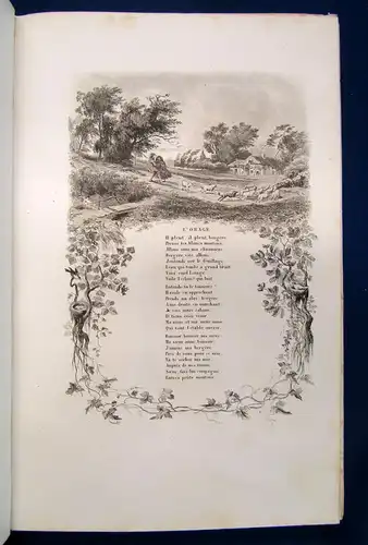 Delloye Chants et Chansons populaires de la France. le-9e serie. 3 Bde. 1843 sf