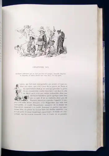 Scarron Le roman comique. Nouvelle edition illustree. 1888 Handeinband sf