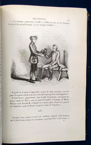 Pellico Mes Prisons Suives Du Discours Sur Le Devoirs Hommes 1843 Johannot js