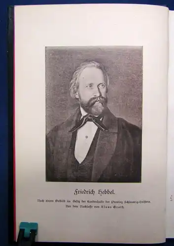 Friedrich Hebbels Werke vollständige Ausgabe 14 Bände in 6, o.J. Literatur  js