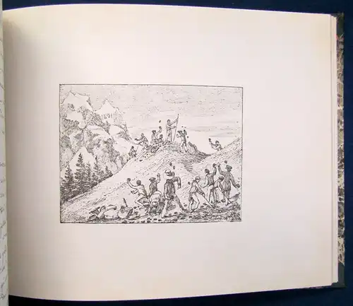 Töpffer Voyage pittoresque hyperbolique 1827, 1944 Exemplar Nr.85 Faksimile js