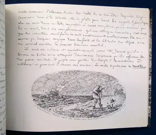 Töpffer Voyage pittoresque hyperbolique 1827, 1944 Exemplar Nr.85 Faksimile js