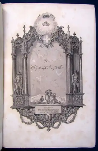 Sporschil Die Schweizer-Chronik 1840 bis zum ewigen Frieden mit Frankreich  js