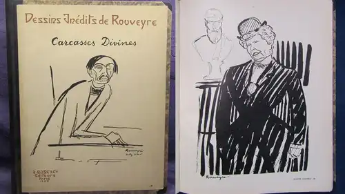 Portraits & Monographies Dessines par Rouveyre Carcasses Divine 1907  js