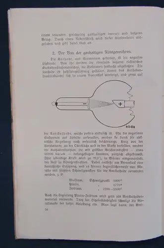 Weiler Tierärztliche Röntgenkunde 74 Abbildungen 1923 Naturwissenschaften  js