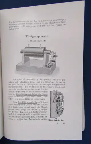 Weiler Tierärztliche Röntgenkunde 74 Abbildungen 1923 Naturwissenschaften  js