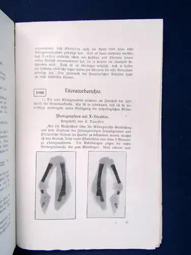 Weiler Tierärztliche Röntgenkunde 74 Abbildungen 1923 Naturwissenschaften  js