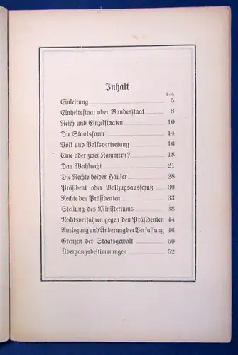 Brandenburg Wie gestalten wir unserer künftige Verfassung 1919 Politik js