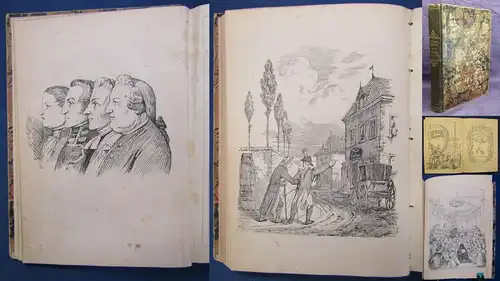Knigge Die Reiße nach Braunschweig Komischer Roman 1839 Geografie Geschichte js