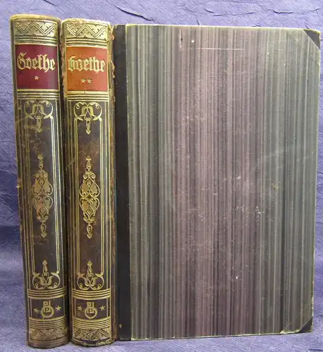 Geiger Meisterwerke deutscher Klassiker Goethe 2 Bände o.J. Literatur js