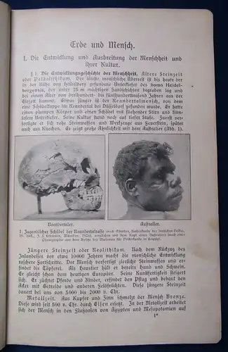 Muhle/ Krause Geographie für sächsische höhere Lehranstalten Heft 7 & 8 1927 sf