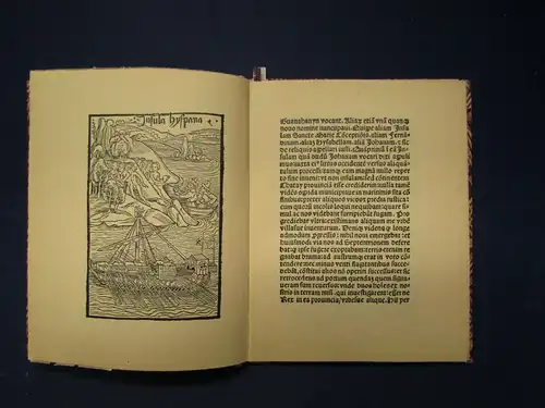 De Insulius Inuentis Nr. 340/ 1300 Exemplaren Der Columbus- Brief lateinisch js