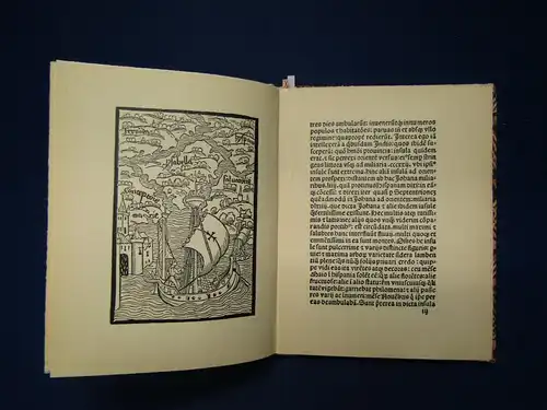 De Insulius Inuentis Nr. 340/ 1300 Exemplaren Der Columbus- Brief lateinisch js