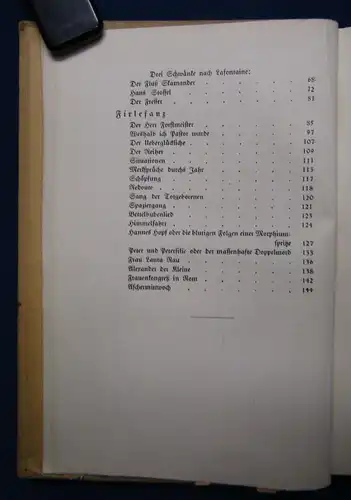 Etzel Von Löwen und Lausbuben Fabeln und Firlefanz 1909 Erzählungen  js