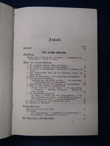 Baumgarten Deutsch-Afrika u. seine Nachbarn 1887 seltene EA mit einer Karte js