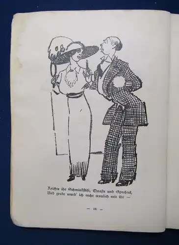 Wilde sachen von Rideamus um 1910 Belletristik Unterhaltung Humor sf