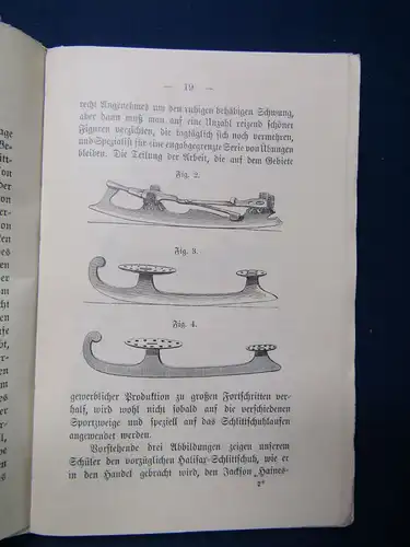 Califtus Die Kunst des Schlittschuhlaufens um 1890 Eiskunstlaufen Technik sf