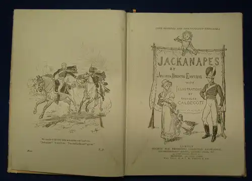 Ewing Jackanapes ohne Jahresangabe illustriert Geschichten Erzählungen   js