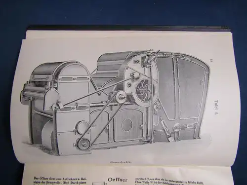 Schieritz Die Garne und ihre Rohstoffe 1912 Produktion Technik Geschichte sf