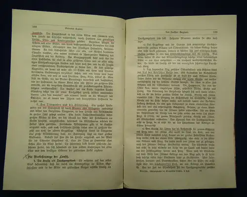 Wünsche Schulgeographie des Königsreiches Sachsen 1909 Geografie Landeskunde sf