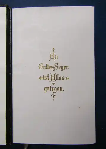 Gesangbuch für die evangelisch - lutherische Landeskirche 1883 Religion sf