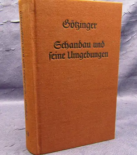 Schandau u. seine Umgebung Reprint der Ausgabe 1812, 1975 erschienen js