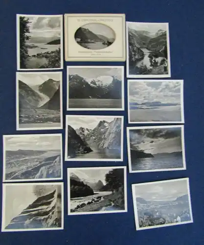 12 original Photos Norwegische Fjordlandschaften Serie 131d Landschaft sf